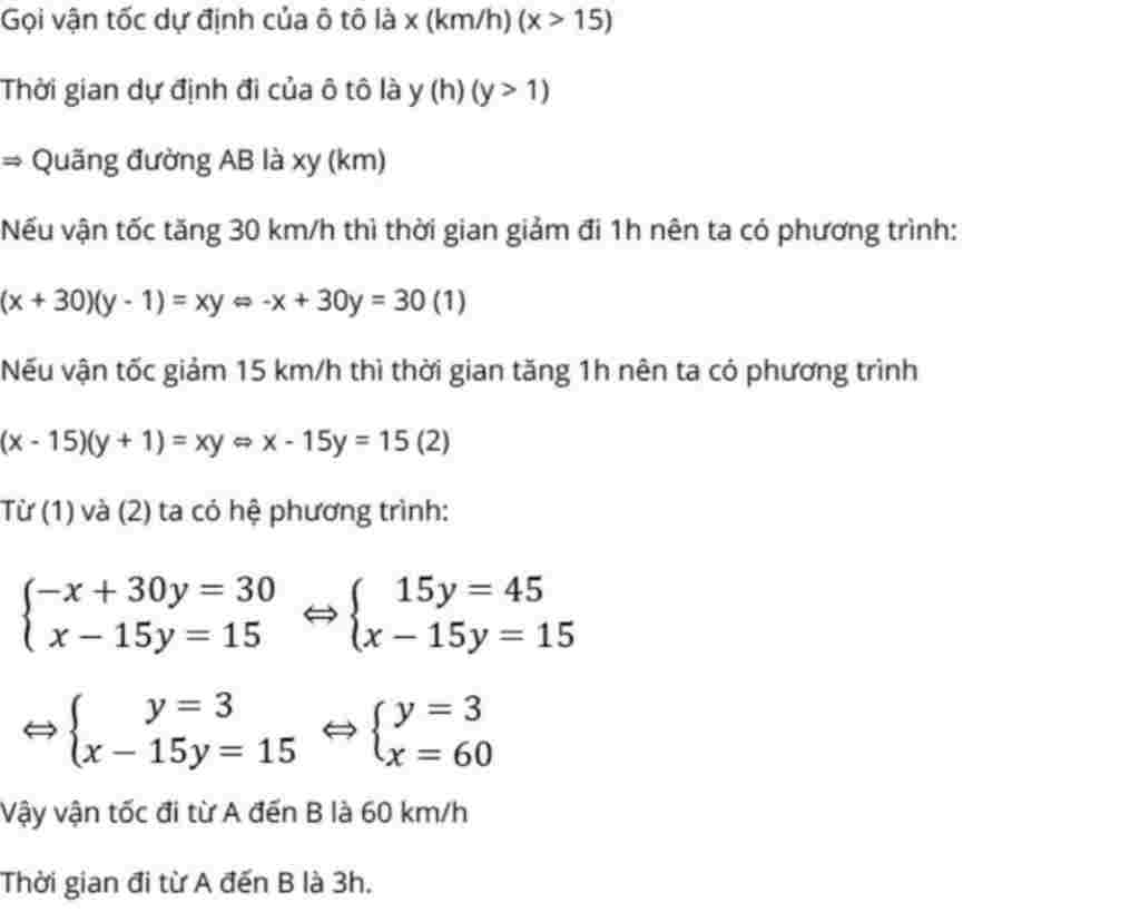 toan-lop-9-1-o-to-di-tu-a-den-b-voi-van-toc-ac-dinh-neu-van-toc-tang-them-30km-h-thi-thoi-gian-d