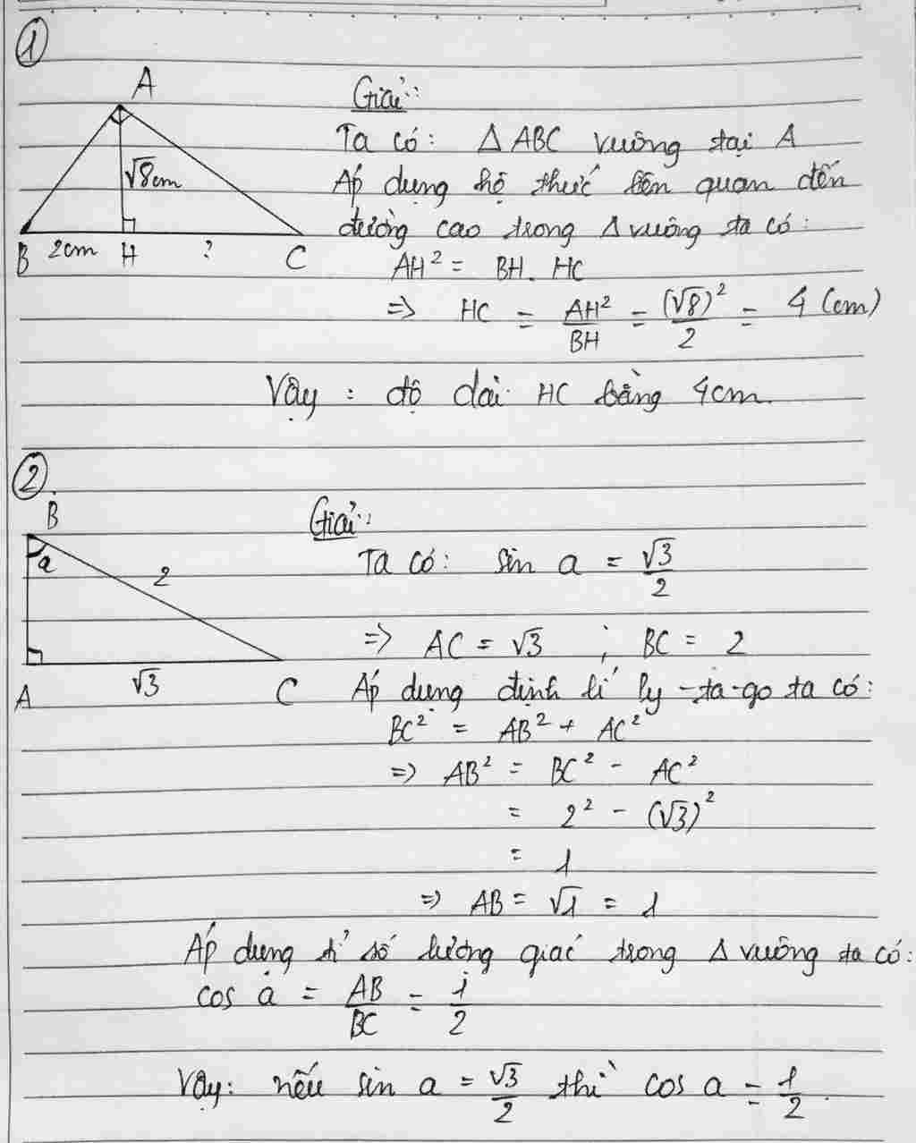 toan-lop-9-1-tam-giac-abc-vuong-tai-a-duong-cao-ah-biet-bh-2cm-ah-8-cm-do-dai-cua-hc-bang-2-cho