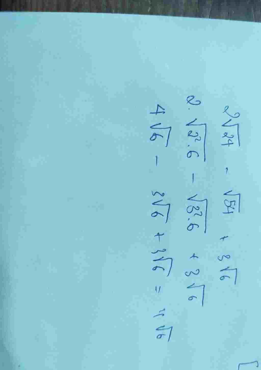 toan lop 9 2 can 24 tru can 54 cong 3 can 6 toan-lop-9-2-can-24-tru-can-54-cong-3-can-6