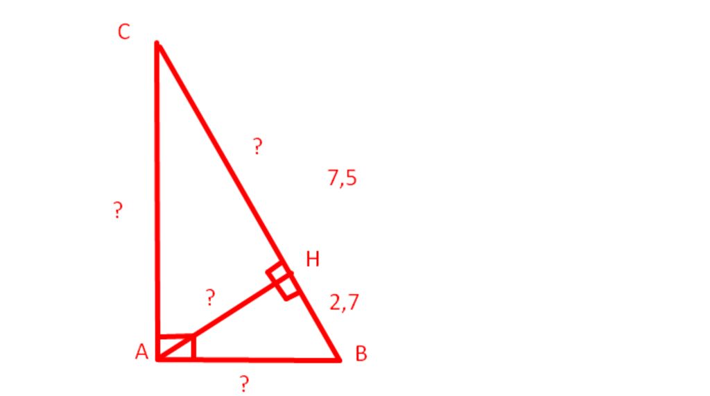 toan-lop-9-2-cho-tam-giac-abc-vuong-o-a-duong-cao-ah-co-bh-2-7cm-bc-7-5cm-tinh-ab-ac-hc-ah