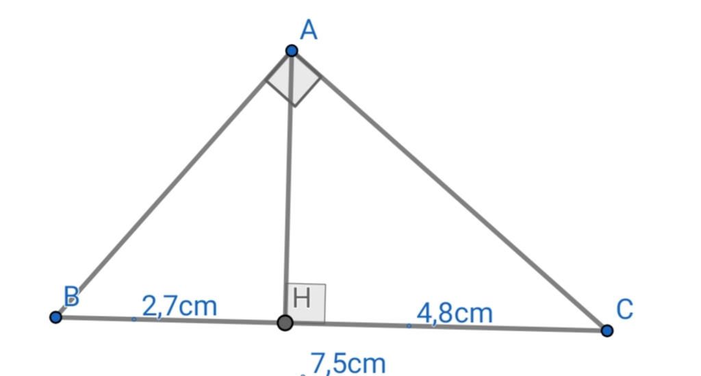 toan-lop-9-2-cho-tam-giac-abc-vuong-o-a-duong-cao-ah-co-bh-2-7cm-bc-7-5cm-tinh-ab-ac-hc-ah