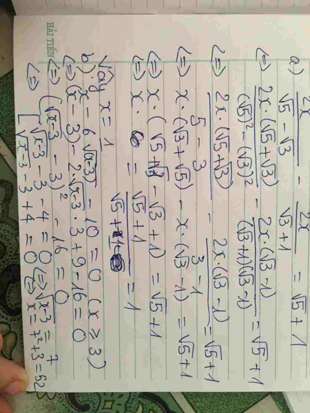 toan-lop-9-a-2-can-5-can-3-2-can-3-1-can-5-1-b-6can-3-10-0