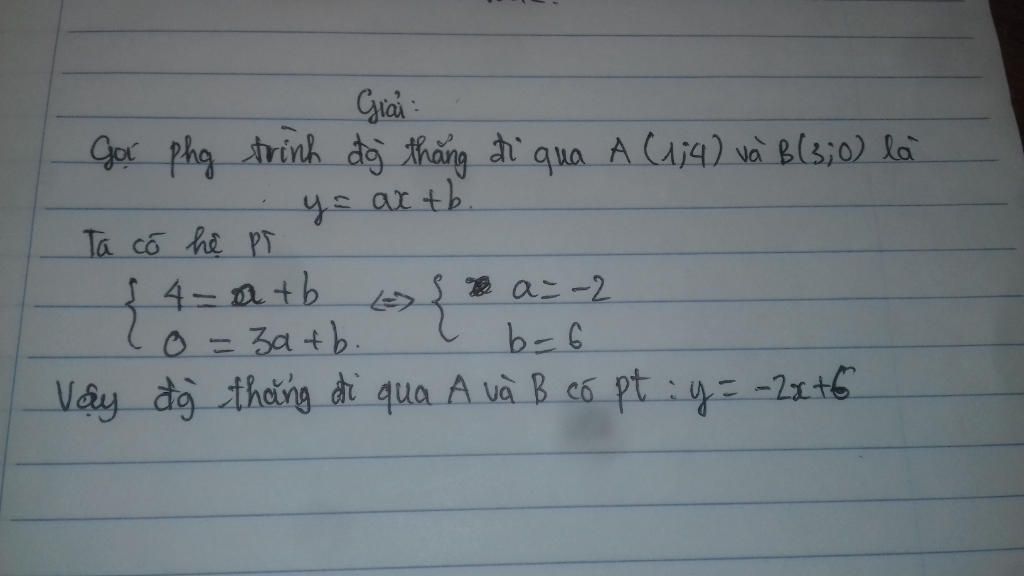 toan-lop-9-ac-dinh-duong-thang-di-qua-hai-diem-a-va-b-a-1-4-b-3-0