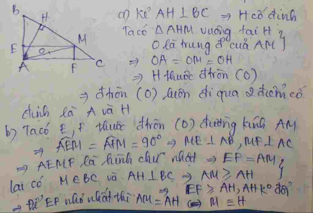 toan lop 9 bai 11 cho abc vuong tai a m la diem di dong tren bc o la duong tron duong kinh am a toan-lop-9-bai-11-cho-abc-vuong-tai-a-m-la-diem-di-dong-tren-bc-o-la-duong-tron-duong-kinh-am-a