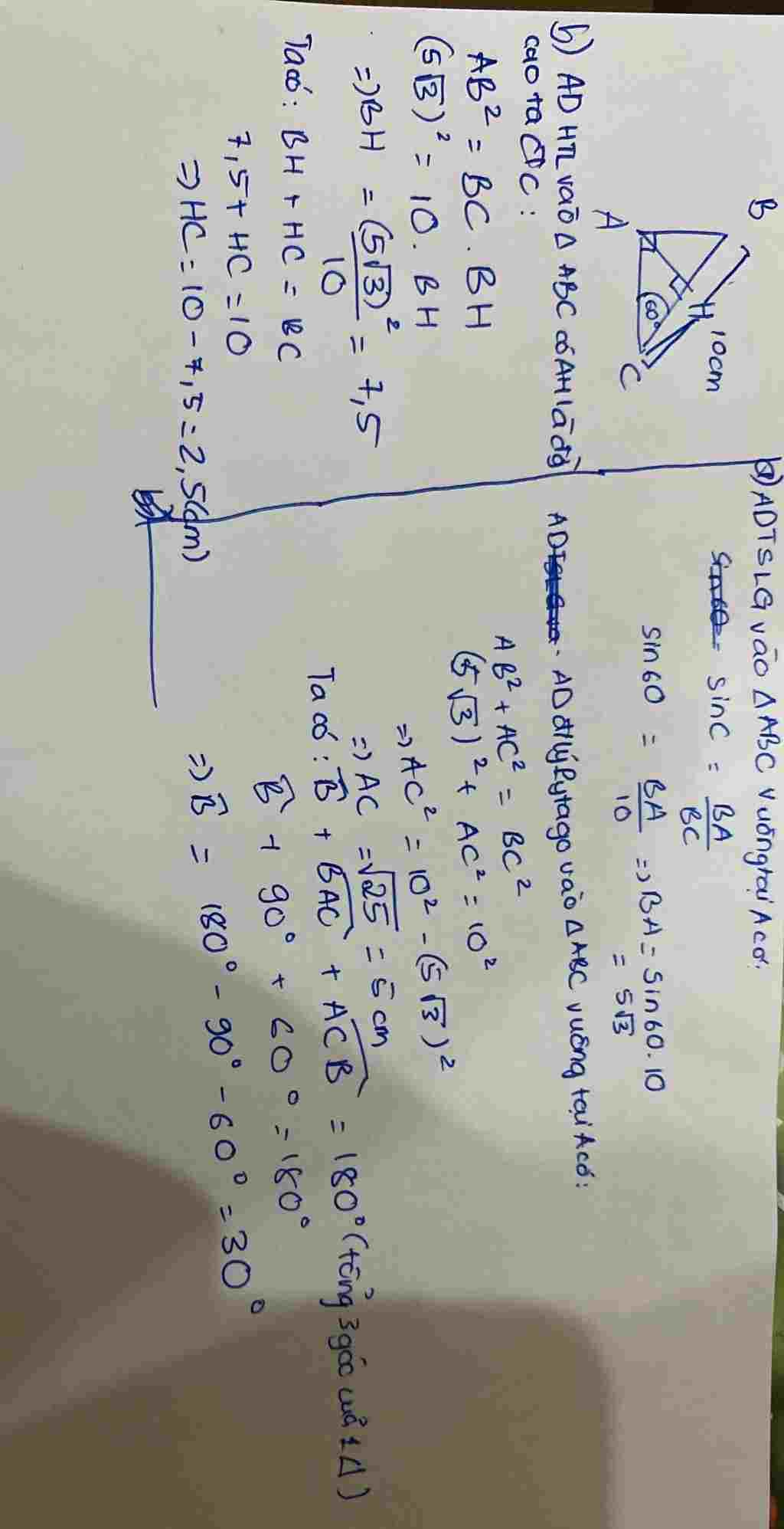 toan-lop-9-bai-4-cho-tam-giac-abc-a-90do-duong-cao-ah-biet-c-60-do-bc-10cm-a-giai-tam-giac-abc-k