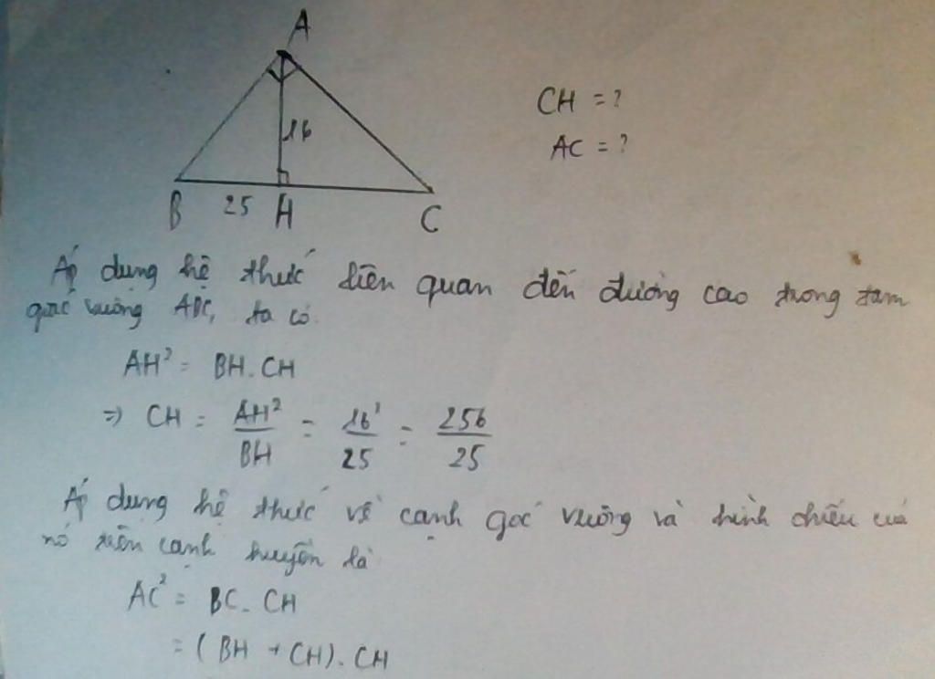 toan-lop-9-bai-6-cho-tam-giac-abc-vuong-tai-a-duong-cao-ah-cho-ah-16cm-bh-25cm-tinh-ch-ac
