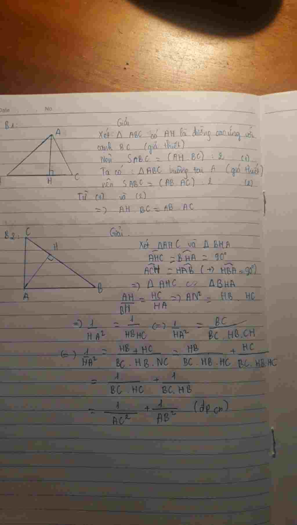 toan-lop-9-bt1-cho-tam-giac-abc-vuong-tai-a-duong-cao-ah-chung-minh-rang-ab-ac-bc-ah-bt2-cho-tam
