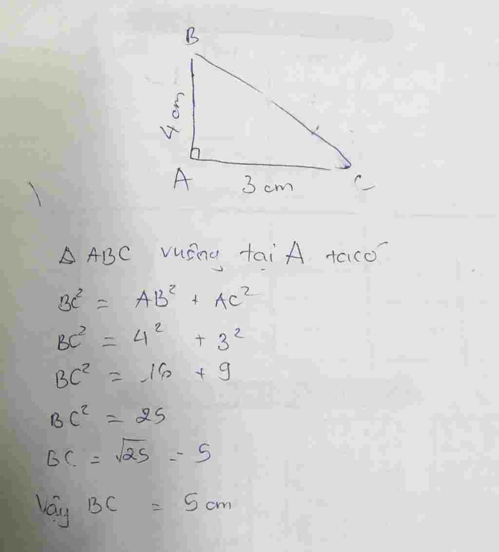 toan lop 9 c1 cho tam giac abc vuong tai a biet ab 4cm va ac 3cm tinh do dai canh bc ta duoc toan-lop-9-c1-cho-tam-giac-abc-vuong-tai-a-biet-ab-4cm-va-ac-3cm-tinh-do-dai-canh-bc-ta-duoc
