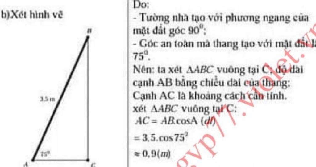 toan-lop-9-chiec-thang-dai-3-5m-dat-chan-thang-cach-chan-tuong-bao-nhieu-de-tao-phuong-nam-ngang
