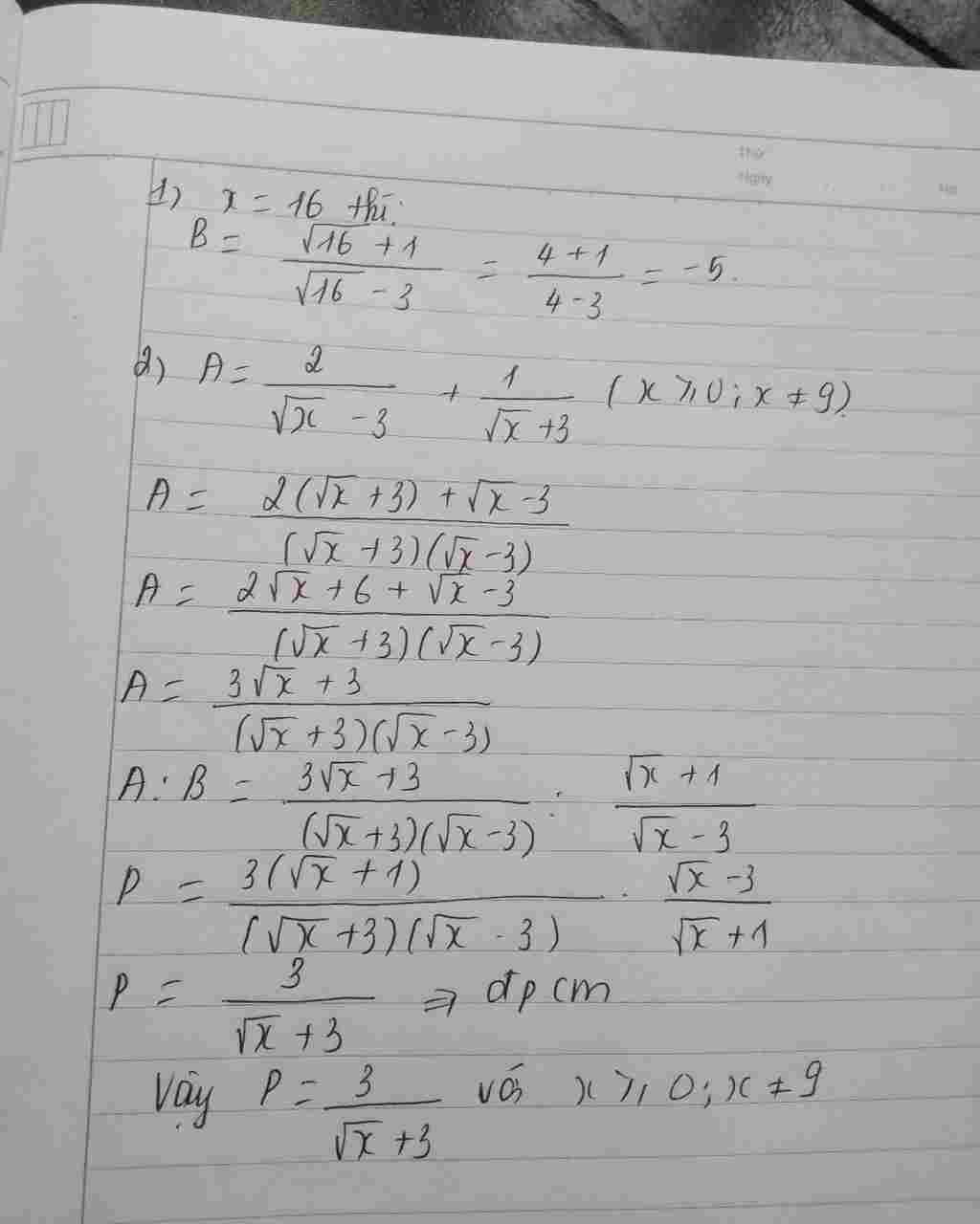 toan-lop-9-cho-2-bieu-thuc-a-2-3-1-3-va-b-1-3-voi-0-khac-9-1-tinh-gia-tri-bieu-thuc-b-khi-16-2-b