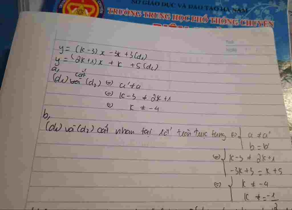 toan-lop-9-cho-2-duong-thang-y-k-3-3k-3-d1-y-2k-1-k-5-d2-tim-cac-gia-tri-cua-k-de-a-d1-va-d2-cat