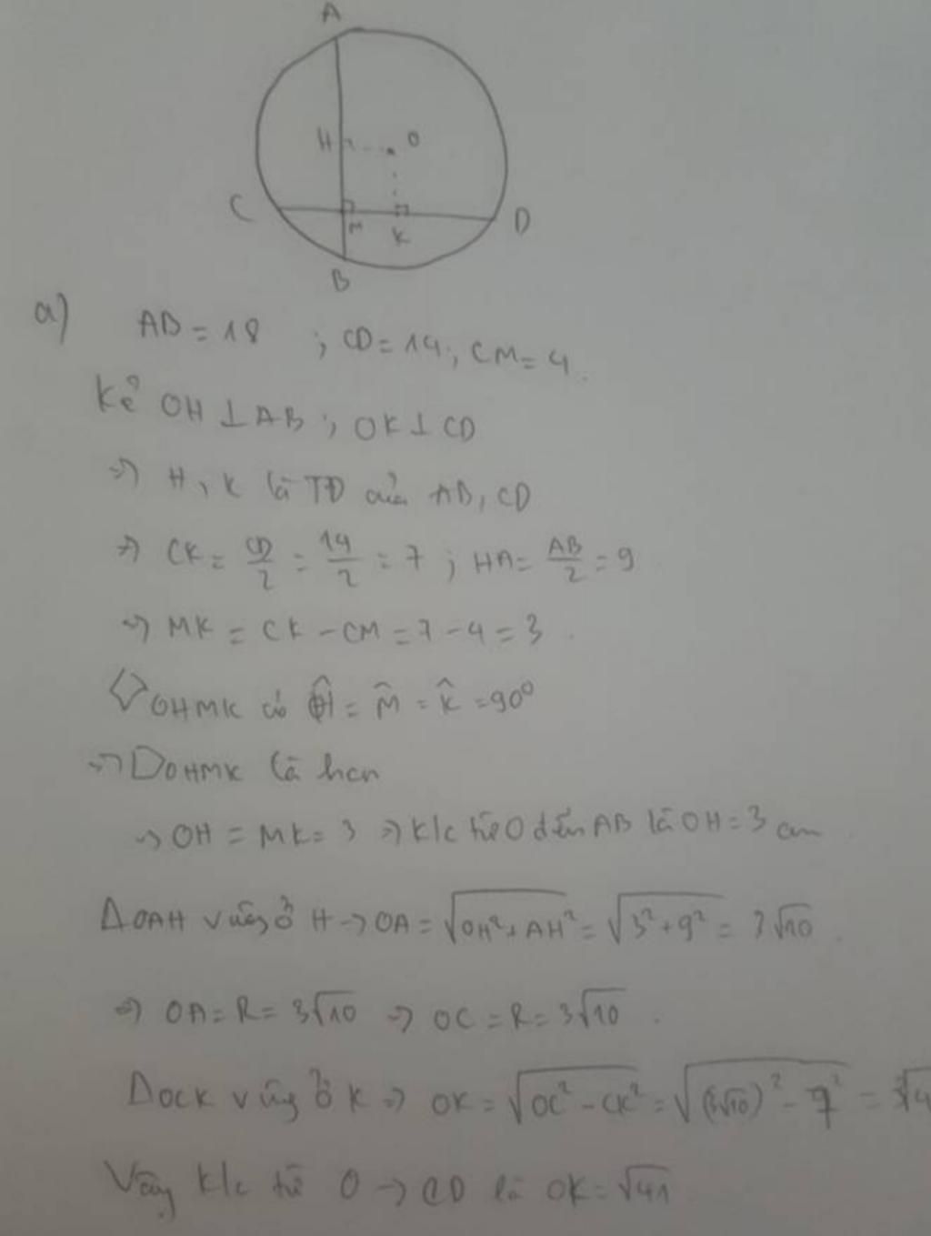 toan lop 9 cho duong tron tam o hai day ab va cd vuong goc voi nhau tai m biet ab 14 cm cd 18 cm toan-lop-9-cho-duong-tron-tam-o-hai-day-ab-va-cd-vuong-goc-voi-nhau-tai-m-biet-ab-14-cm-cd-18-cm