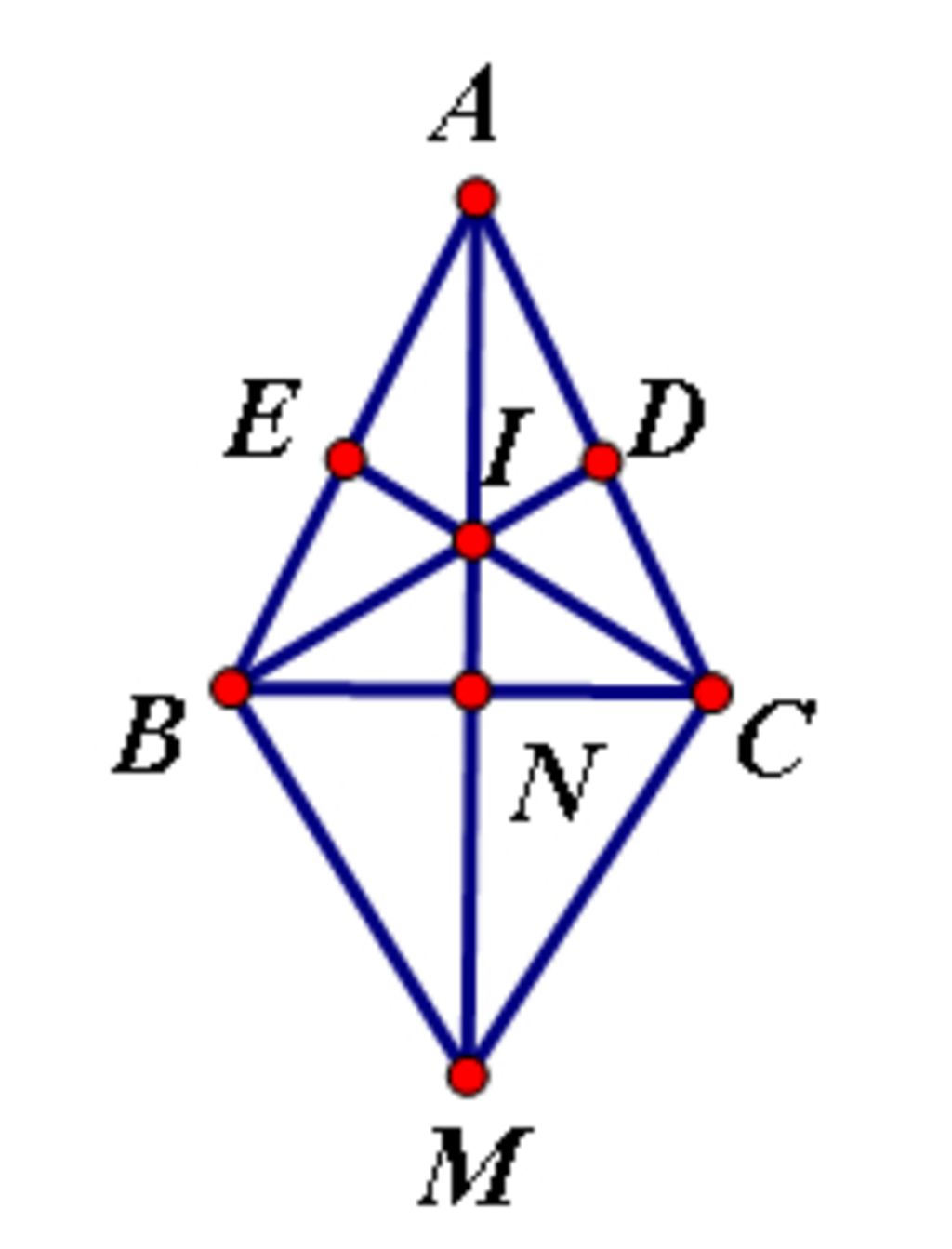toan-lop-9-cho-tam-giac-abc-can-tai-a-2-duong-phan-giac-bd-va-ce-cat-nhau-tai-i-duong-thang-vuon