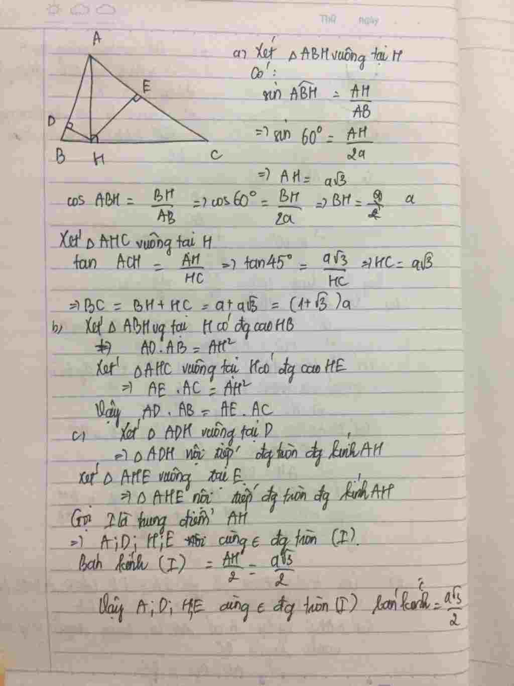toan-lop-9-cho-tam-giac-abc-co-abc-60-acb-45-ab-2a-ve-duong-cao-ah-goi-d-e-la-hinh-chieu-vuong-g
