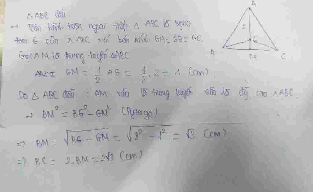 Toán Lớp 9: Cho tam giác ABC nội tiếp đường tròn bán kính 2 cm Tính diện tích của tam giác ABC giúp vs ạ không cần chi tiết nha toan-lop-9-cho-tam-giac-abc-noi-tiep-duong-tron-ban-kinh-2-cm-tinh-dien-tich-cua-tam-giac-abc-gi