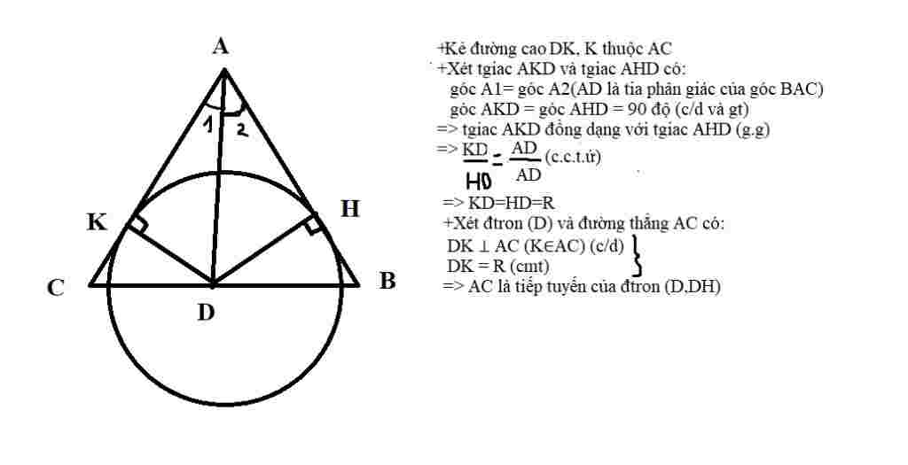 toan-lop-9-cho-tam-giac-abc-phan-giac-trong-goc-a-cat-bc-tai-d-ve-dh-vuong-goc-ab-chung-minh-ac