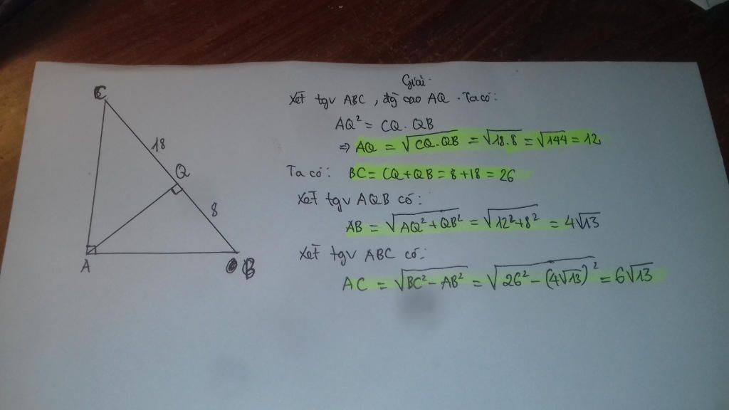 toan-lop-9-cho-tam-giac-abc-vuong-tai-a-biet-aq-la-duong-cao-va-qb-8cm-qc-18cm-tinh-aq-bc-ab-ac