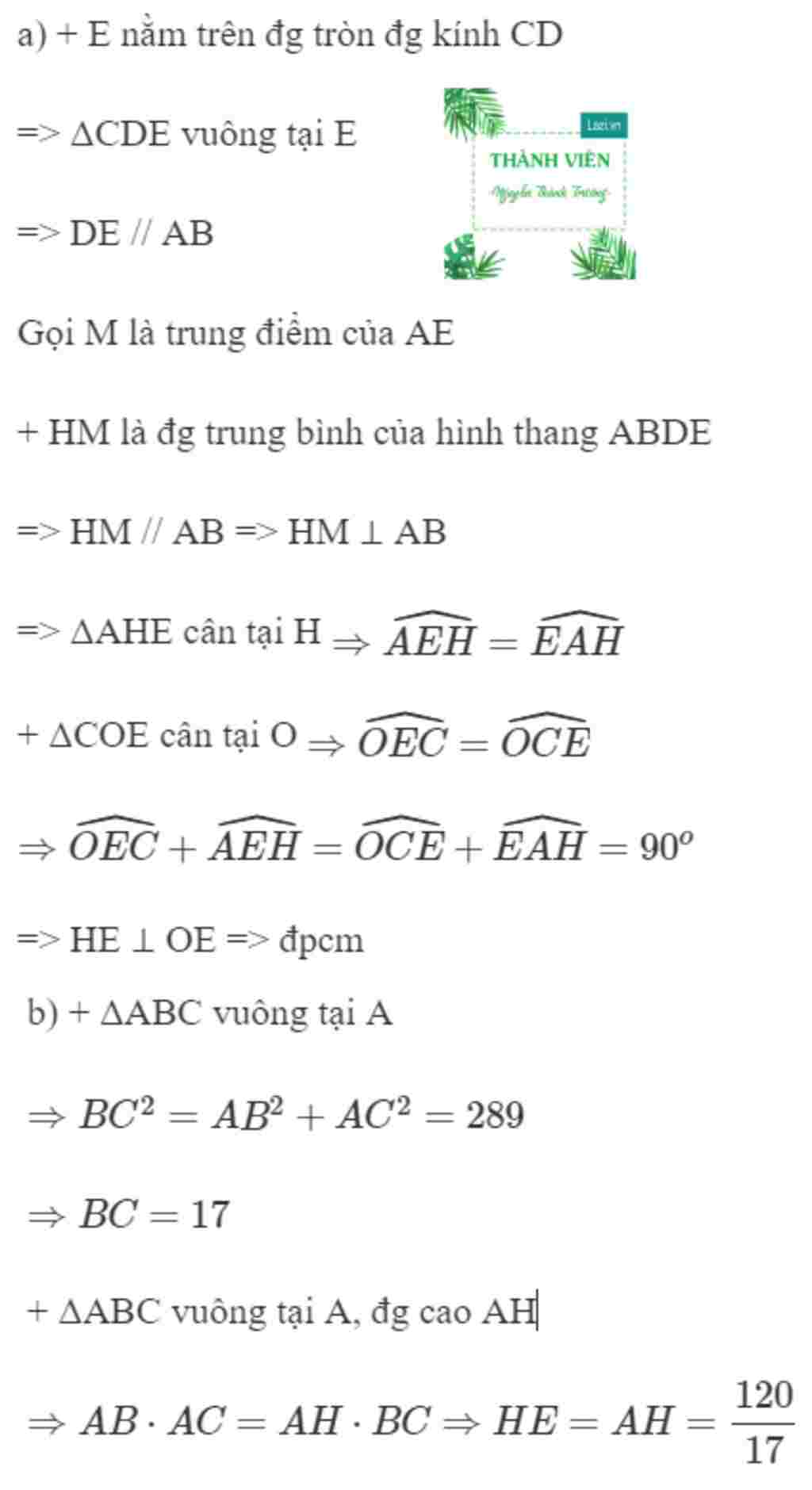 toan-lop-9-cho-tam-giac-abc-vuong-tai-a-co-ab-8cm-ac-15cm-ve-duong-cao-ah-goi-d-la-diem-doi-ung