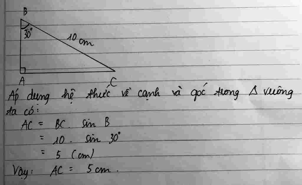 toan-lop-9-cho-tam-giac-abc-vuong-tai-a-co-b-30-do-bc-10cm-do-dai-canh-ac-bang
