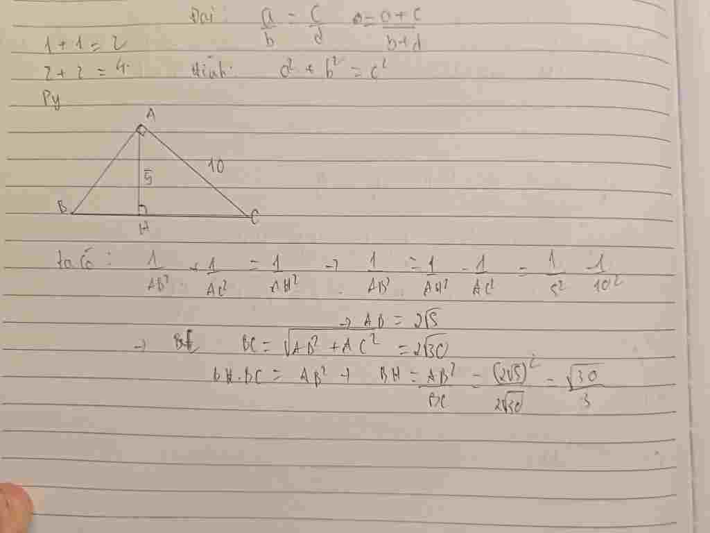 toan-lop-9-cho-tam-giac-abc-vuong-tai-a-co-duong-cao-ah-5-cm-ac-10-cm-tinh-bh-va-ab-giup-minh-vs