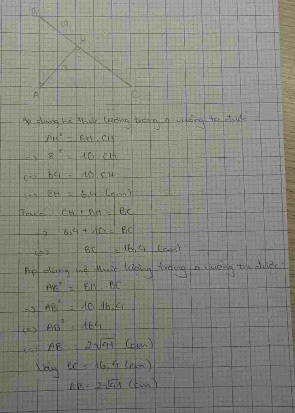 toan-lop-9-cho-tam-giac-abc-vuong-tai-a-co-duong-cao-ah-ah-8-hb-10-tinh-ab-bc