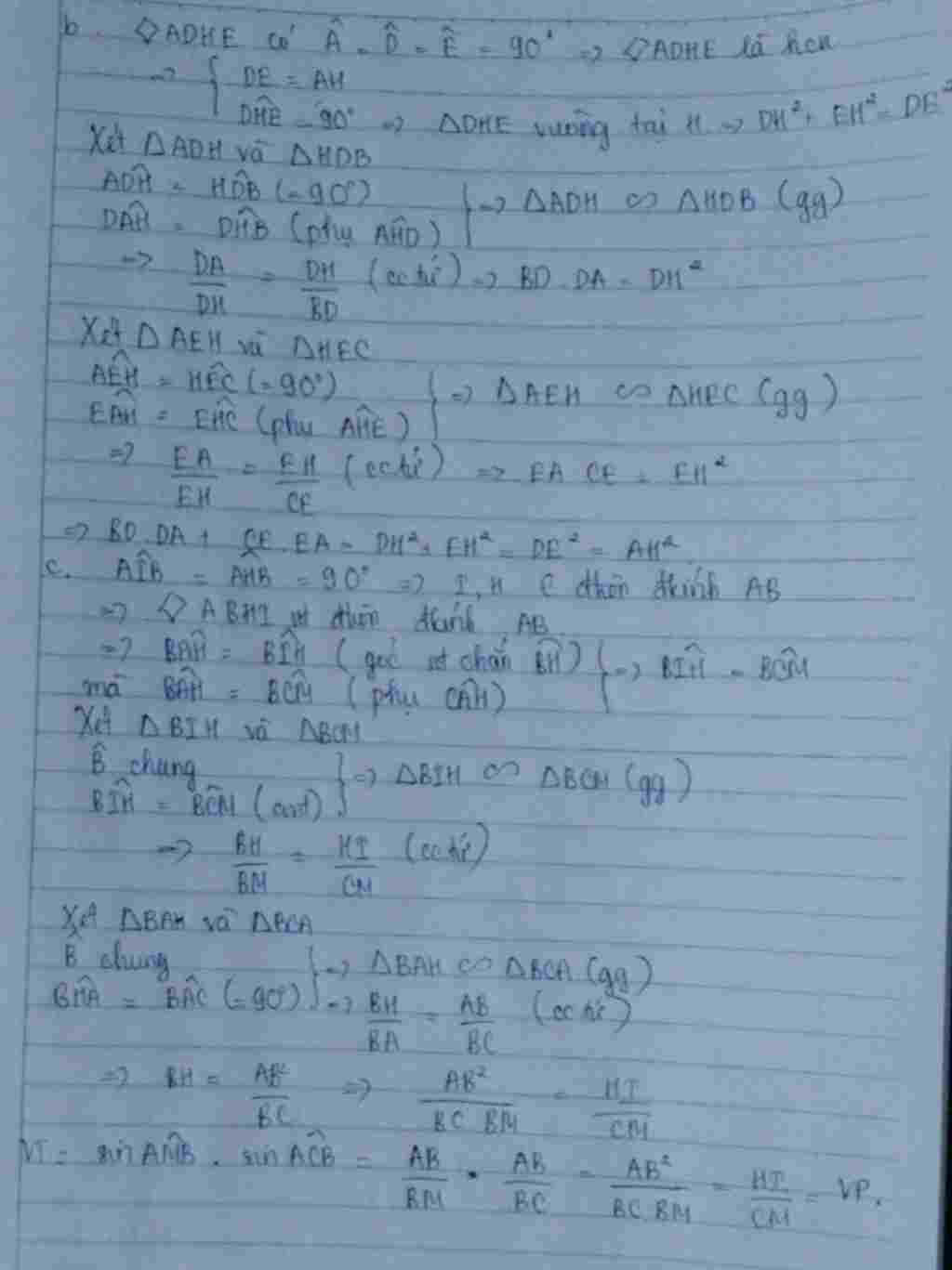 toan-lop-9-cho-tam-giac-abc-vuong-tai-a-duong-cao-ah-a-biet-ab-4cm-ac-4-can-3-cm-giai-tam-giac-a