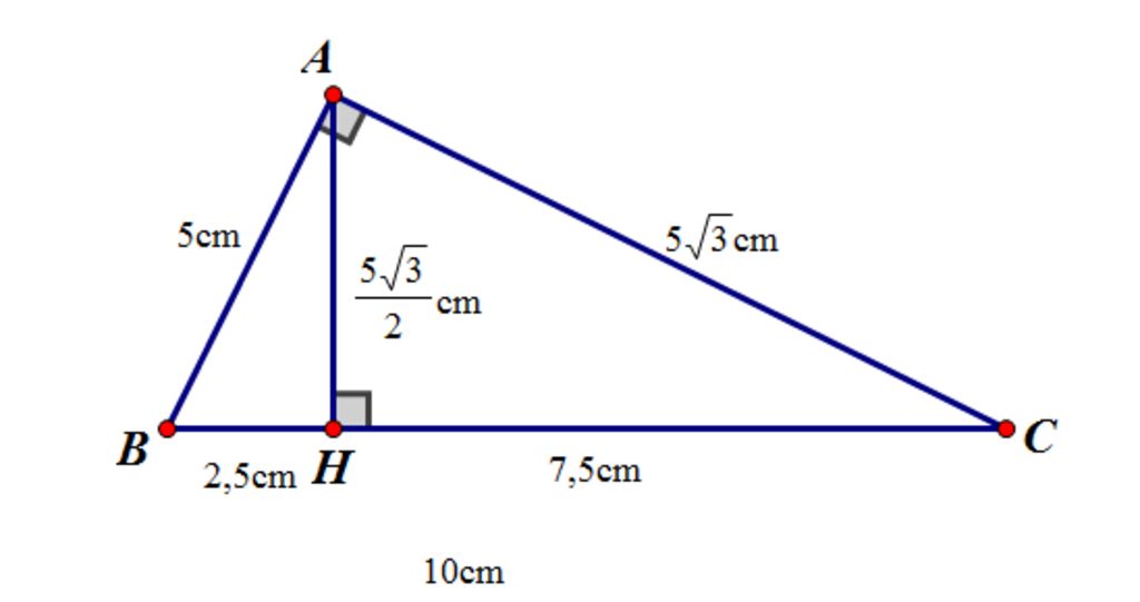 toan-lop-9-cho-tam-giac-abc-vuong-tai-a-duong-cao-ah-a-cho-ab-5-ac-5-3-tinh-canh-ah-bh-bc-ch-b-c