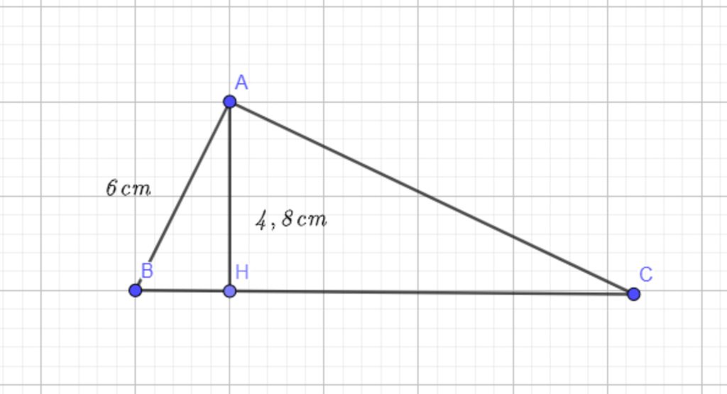 toan-lop-9-cho-tam-giac-abc-vuong-tai-a-duong-cao-ah-biet-ab-6cm-ah-4-8cm-tinh-dien-tich-cua-tam