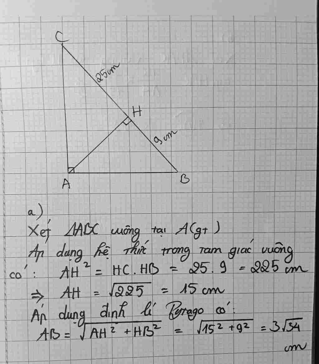 toan-lop-9-cho-tam-giac-abc-vuong-tai-a-duong-cao-ah-biet-bh-9cm-ch-25cm-a-tinh-ab-ah-b-tinh-so
