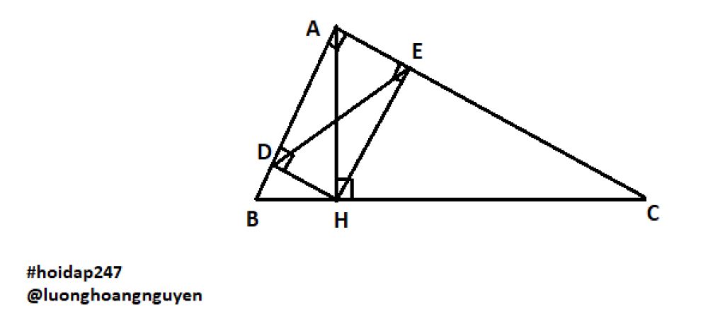 toan-lop-9-cho-tam-giac-abc-vuong-tai-a-duong-cao-ah-goi-d-va-e-lan-luot-la-hinh-chieu-cua-h-tre