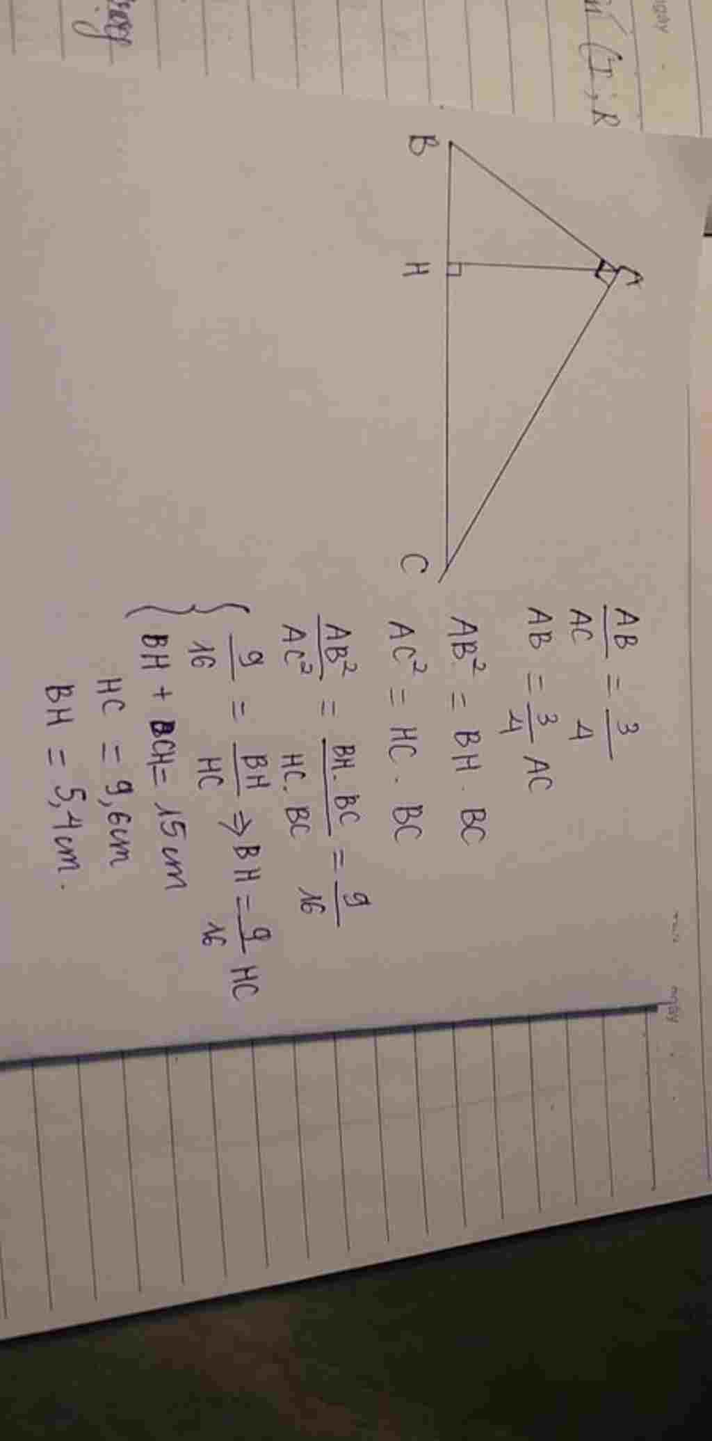 toan-lop-9-giai-giup-a-bai3-cho-tam-giac-abc-vuong-tai-a-goc-a-90-do-duong-cao-ah-biet-ab-ac-3-4