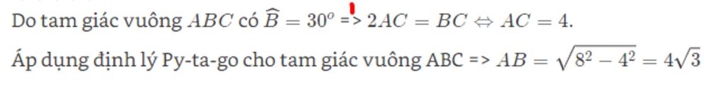 toan-lop-9-giai-tam-giac-abc-vuong-tai-a-biet-bc-8cm-goc-c-30-do