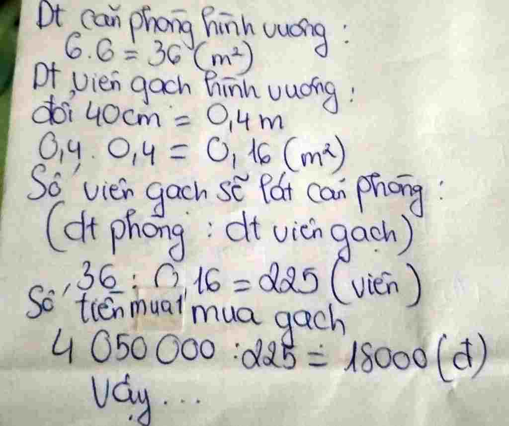 toan-lop-9-nen-can-phong-hinh-vuong-co-canh-la-6m-duoc-lat-bang-nhung-vien-gach-hinh-vuong-cung