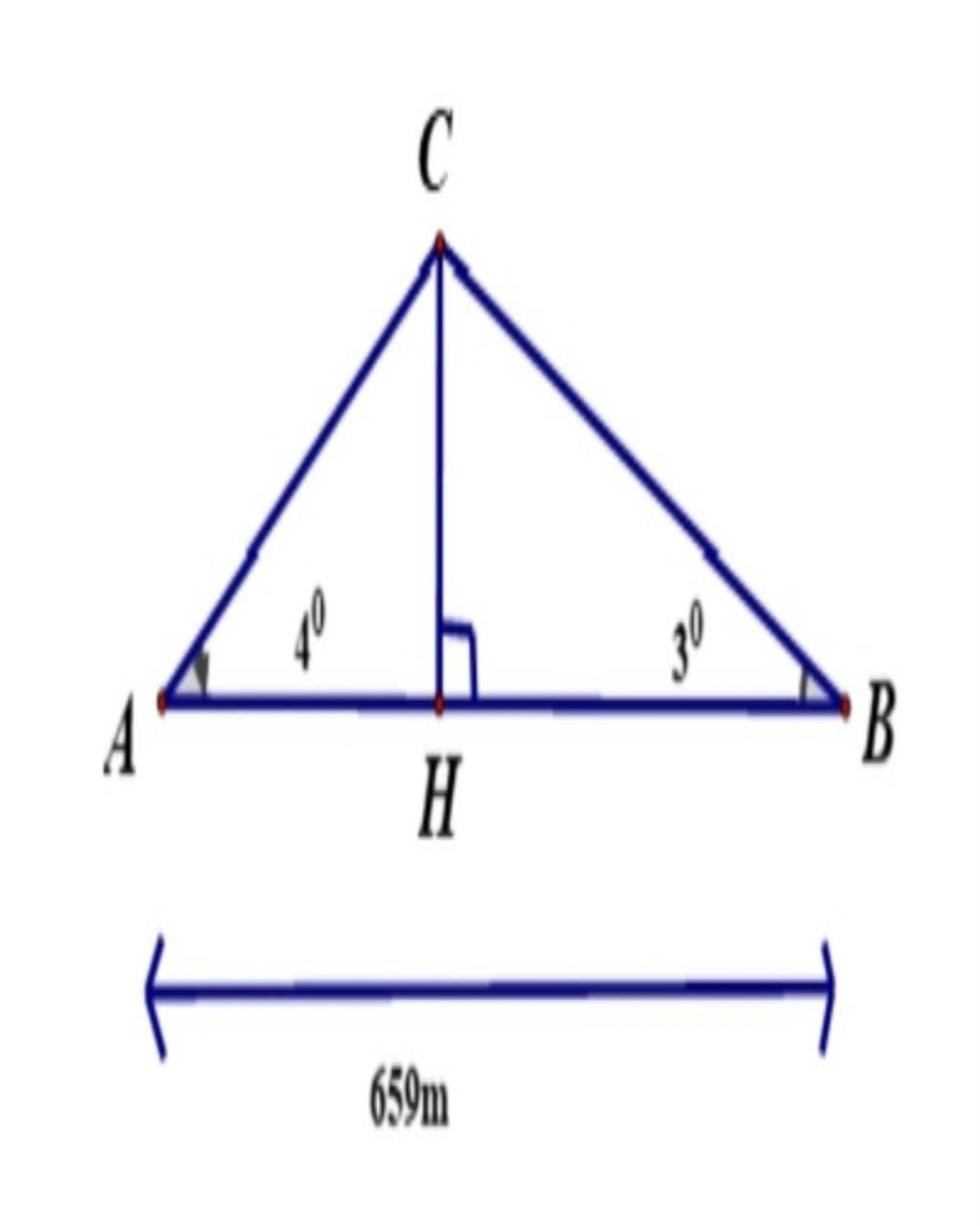 Toán Lớp 9: nhà bạn an và trường học ở 2 đầu của 1 con dốc biết góc A bằbg 4° góc B bằng 3° và AB = 659m hỏi an đi từ nhà đến trường mất bao nhiêu toan-lop-9-nha-ban-an-va-truong-hoc-o-2-dau-cua-1-con-doc-biet-goc-a-babg-4-goc-b-bang-3-va-ab-6