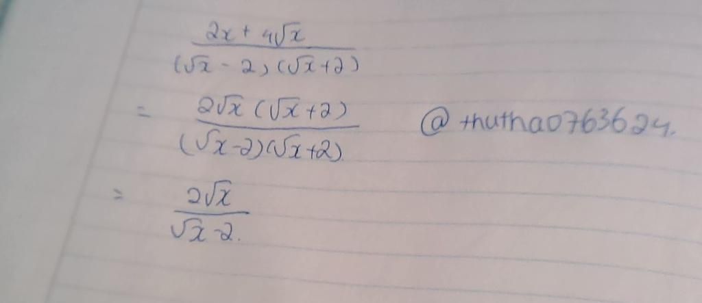 toan-lop-9-rut-gon-dfrac-2-4-sqrt-sqrt-2-sqrt-2