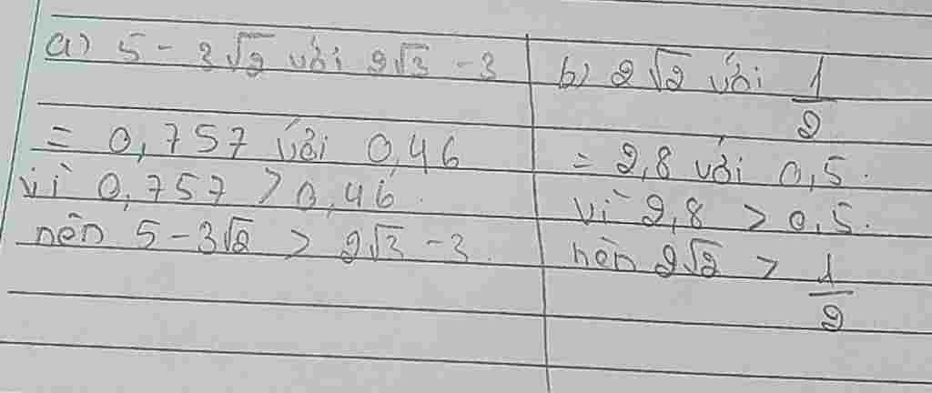 toan-lop-9-so-sanh-a-5-3-2-voi-2-3-3-b-2-2-voi-frac-1-2
