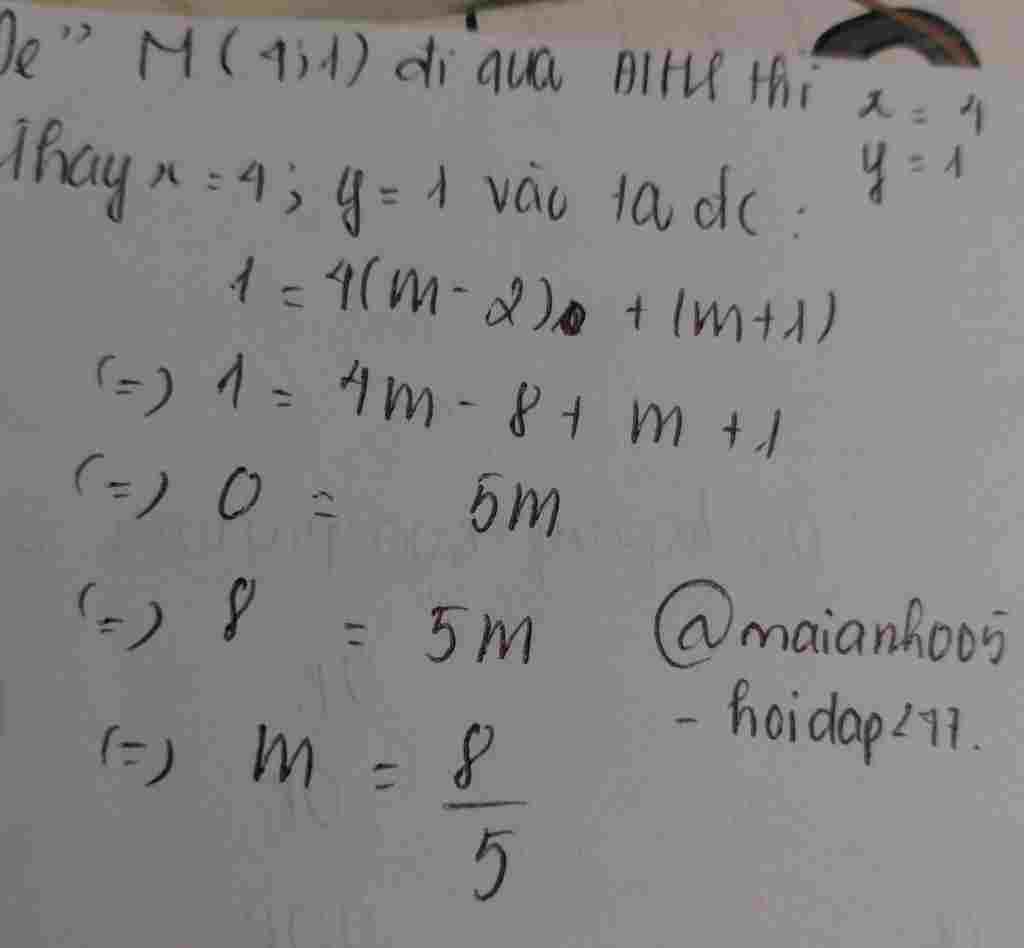toan-lop-9-tim-gia-tri-cua-m-de-do-thi-ham-so-y-m-2-m-1-di-qua-diem-4-1