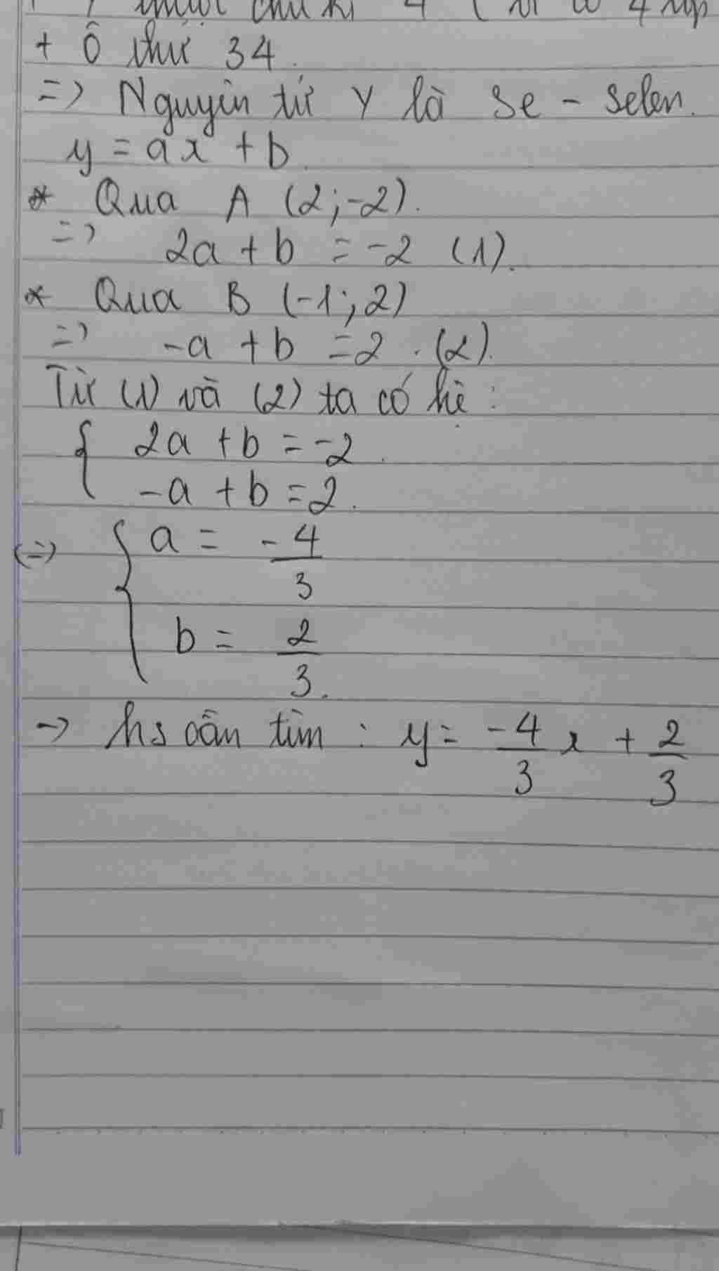 toan-lop-9-viet-phuong-trinh-duong-thang-di-qua-2-diem-a-2-2-va-b-1-2